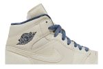 (W) Air Jordan 1 Mid SE White Midnight Navy DM9126-104 CVST