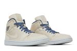 (W) Air Jordan 1 Mid SE White Midnight Navy DM9126-104 CVST