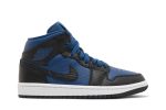 (W) Air Jordan 1 Mid Split ‘French Blue’ DR0501-401 CVST