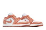 (W) (GS) Air Jordan Air 1 Low Sky Orange DC0774-080 CVST