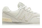 (W) New Balance 574+ White Grey WL574ZAA CVST