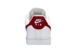 (W) Nike Air Force 1 07 White Noble Red 315115-154 CVST