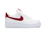 (W) Nike Air Force 1 07 White Noble Red 315115-154 CVST