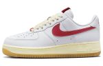 (W) Nike Air Force 1 ’07 ‘White Red Gum’ FN3493-100 CVST