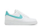 (W) Nike Air Force 1 ’07 ‘White Washed Teal’ DD8959-101 CVST