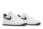 (W) Nike Air Force 1 Low 07 Just Do ItSnakeskin White Black DV1492-101 CVST