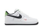 (W) Nike Air Force 1 Low 07 Just Do ItSnakeskin White Black DV1492-101 CVST