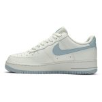 (W) Nike Air Force 1 Low 07 Patent Light Armory Blue AH0287-104 CVST