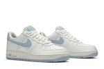 (W) Nike Air Force 1 Low 07 Patent Light Armory Blue AH0287-104 CVST