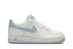 (W) Nike Air Force 1 Low 07 Patent Light Armory Blue AH0287-104 CVST