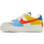 (W) Nike Air Force 1 Low Shadow ‘Sail Game Royal Rush Orange University Blue’ CI0919-115 CVST