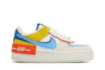 (W) Nike Air Force 1 Low Shadow ‘Sail Game Royal Rush Orange University Blue’ CI0919-115 CVST