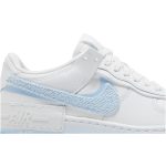 (W) Nike Air Force 1 Shadow ‘Chenille Swoosh – Blue Tint’ FJ4567-100 CVST