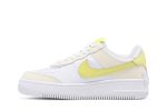 (W) Nike Air Force 1 Shadow SE Pale Ivory Light Zitron DJ5197-100 CVST