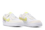 (W) Nike Air Force 1 Shadow SE Pale Ivory Light Zitron DJ5197-100 CVST