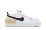 (W) Nike Air Force 1 Shadow ‘White Black Pastel’ FJ0735-100 CVST