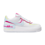 (W) Nike Air Force 1 Shadow White Blue Tint Fireberry FQ8885-100 CVST