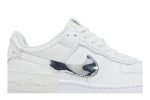 (W) Nike Air Force 1 Shadow White Metallic Silver DQ0837-100 CVST