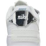 (W) Nike Air Force 1 Shadow White Metallic Silver DQ0837-100 CVST