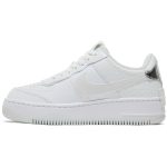 (W) Nike Air Force 1 Shadow White Metallic Silver DQ0837-100 CVST