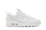 (W) Nike Air Max 90 Scrap ‘Triple White’ DM9922-101 CVST