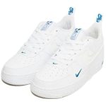 (Youth) Nike Air Force 1 Low LV8 White Blue FB8034-100 CVST