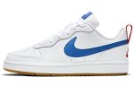 (Youth) Nike Court Borough Low 2 White Blue Red BQ5448-109 CVST