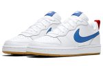 (Youth) Nike Court Borough Low 2 White Blue Red BQ5448-109 CVST