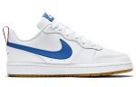 (Youth) Nike Court Borough Low 2 White Blue Red BQ5448-109 CVST