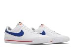 (Youth) Nike Court Legacy White Deep Royal Blue Red DA5380-107 CVST